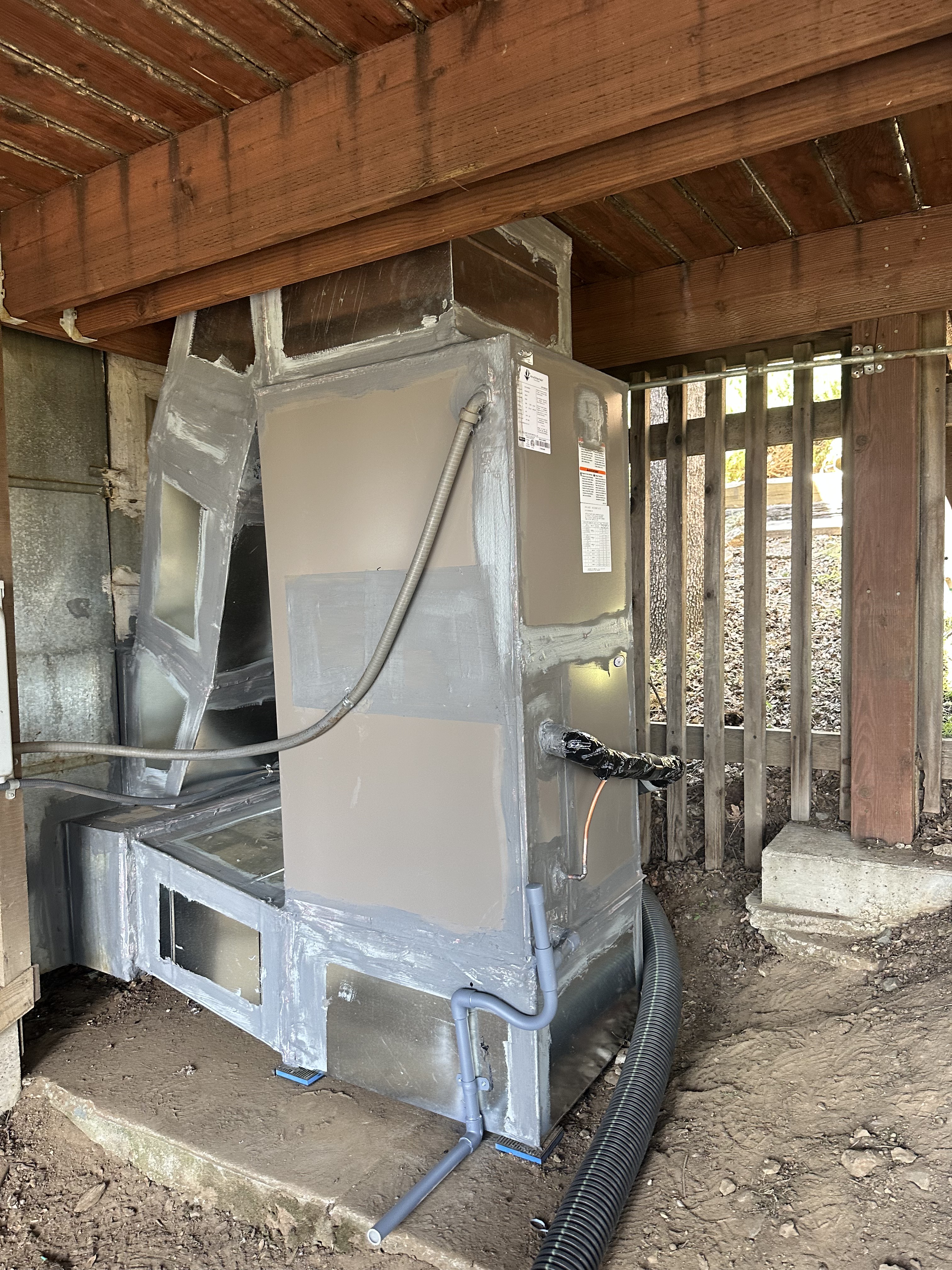 Inverter system after installation